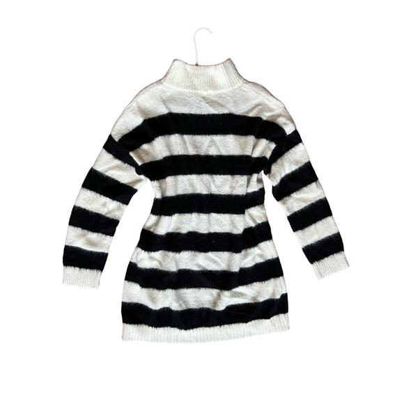 ASOS Oversized Mock Neck Sweater‎ Dress Wool Alpaca Blend Size 10 - Picture 1 of 6